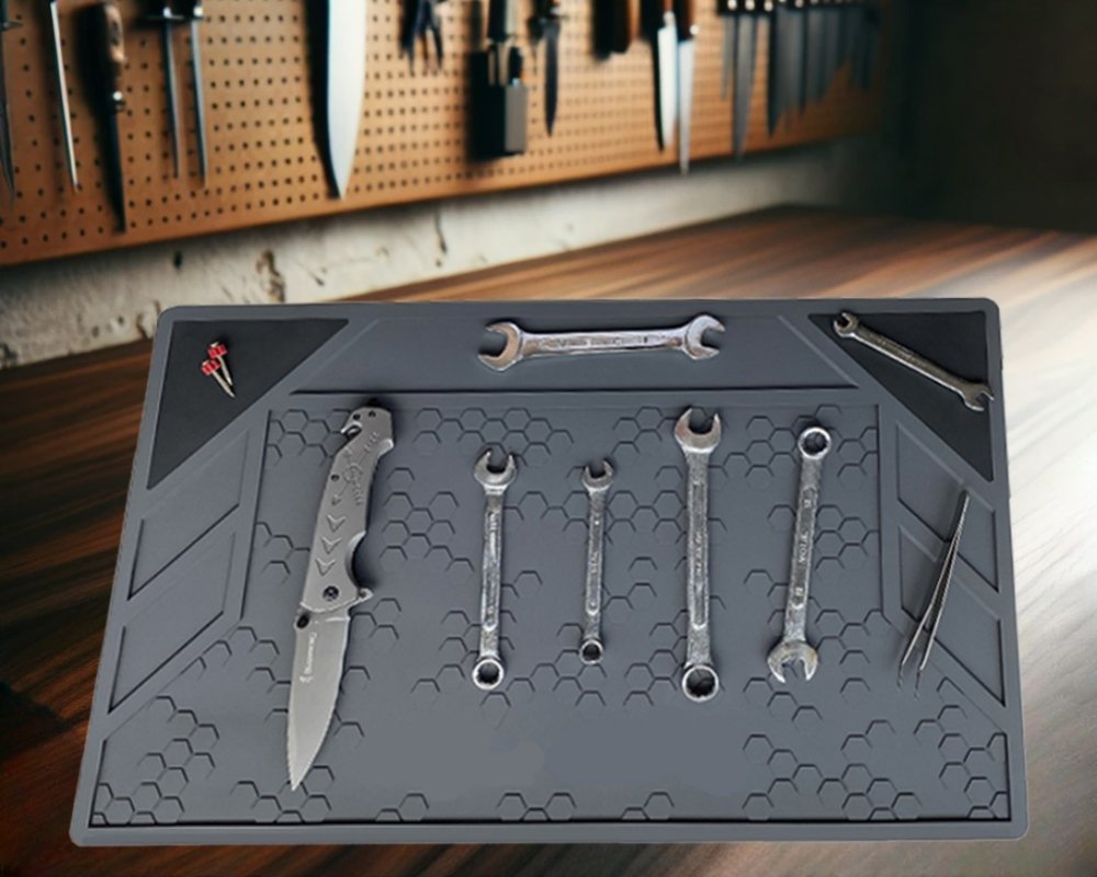 knife mat with magnetic