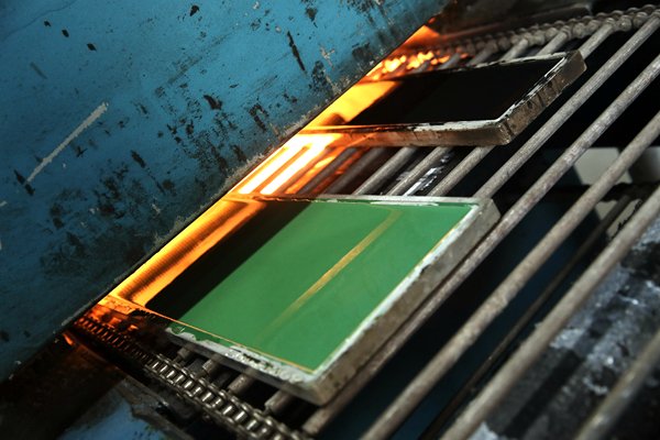 Put the bar mat in the oven