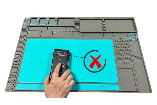 rubber work top esd mats