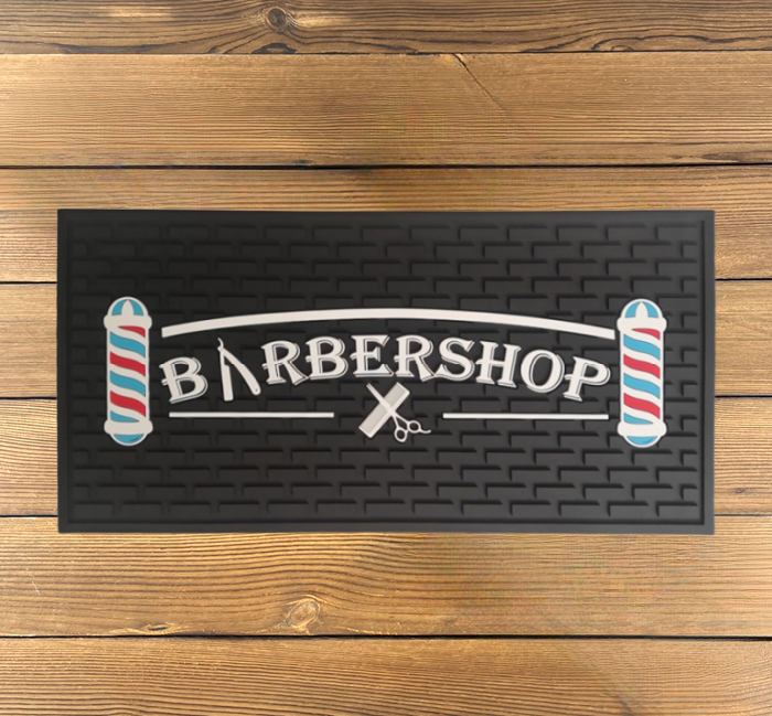 barbershop mat without