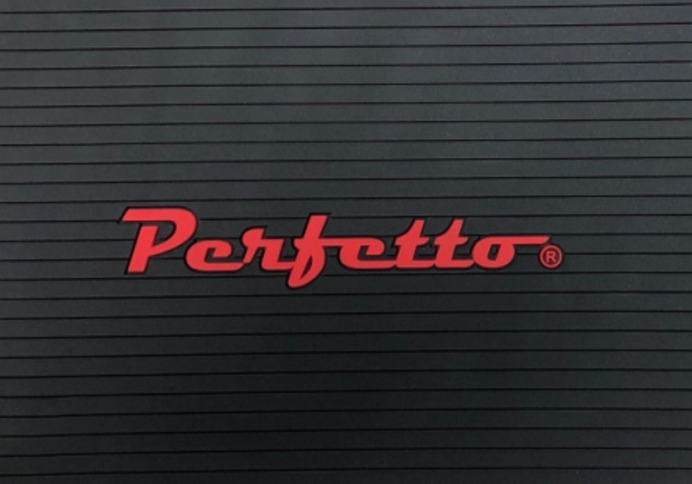 barber rubber mat logo