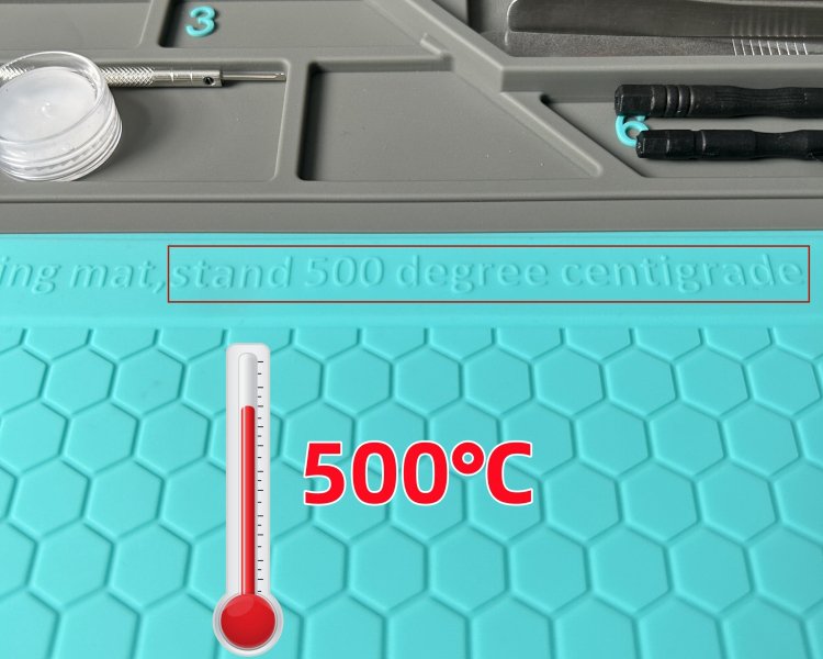 Withstands temperatures of 500 degrees Celsius