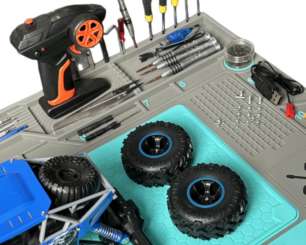 soldering mat individual components