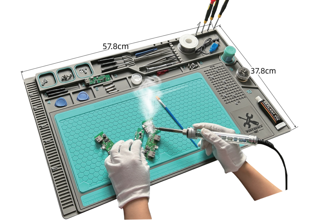 solder repair mat