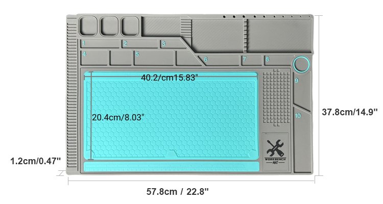 screen repair mat