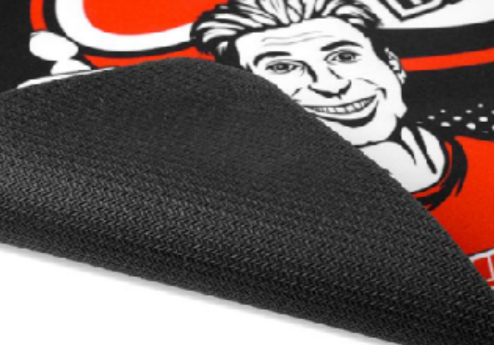 Rubber non-woven bar mat