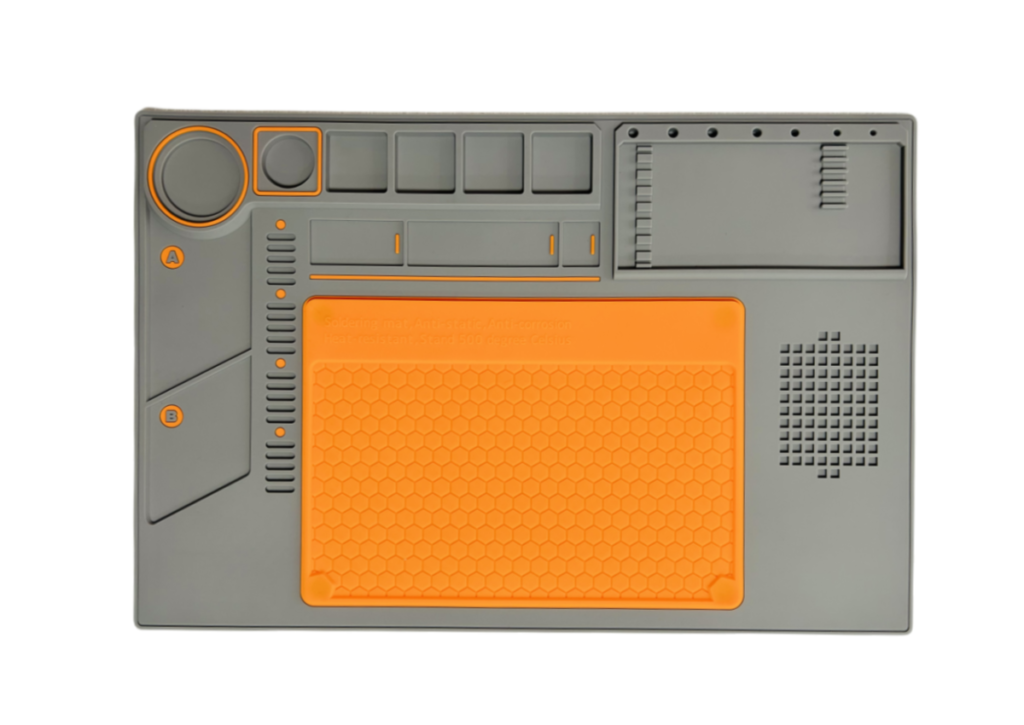 orange phone repair mat