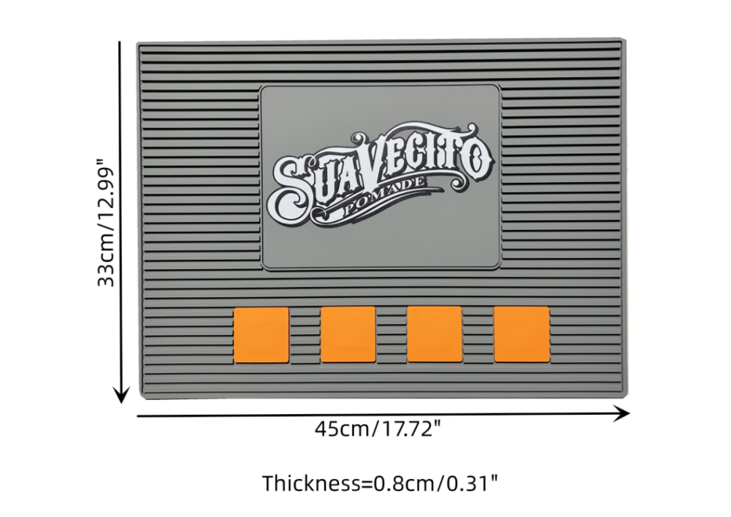 barber magnetic mat size
