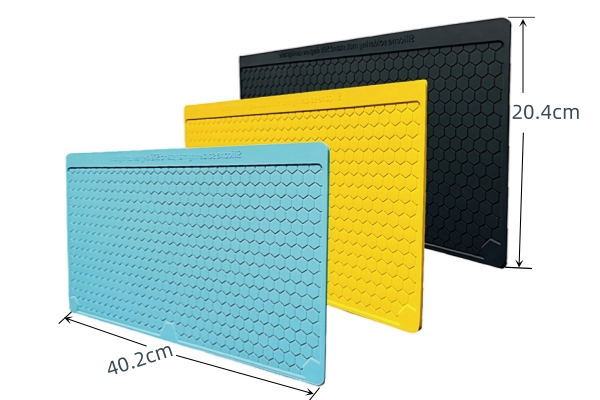 heat resistant silicone desk mat solder
