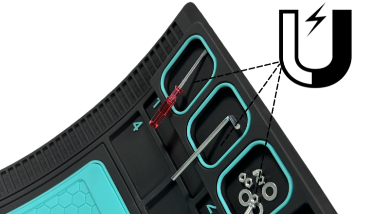 mobile repair mat magnetic