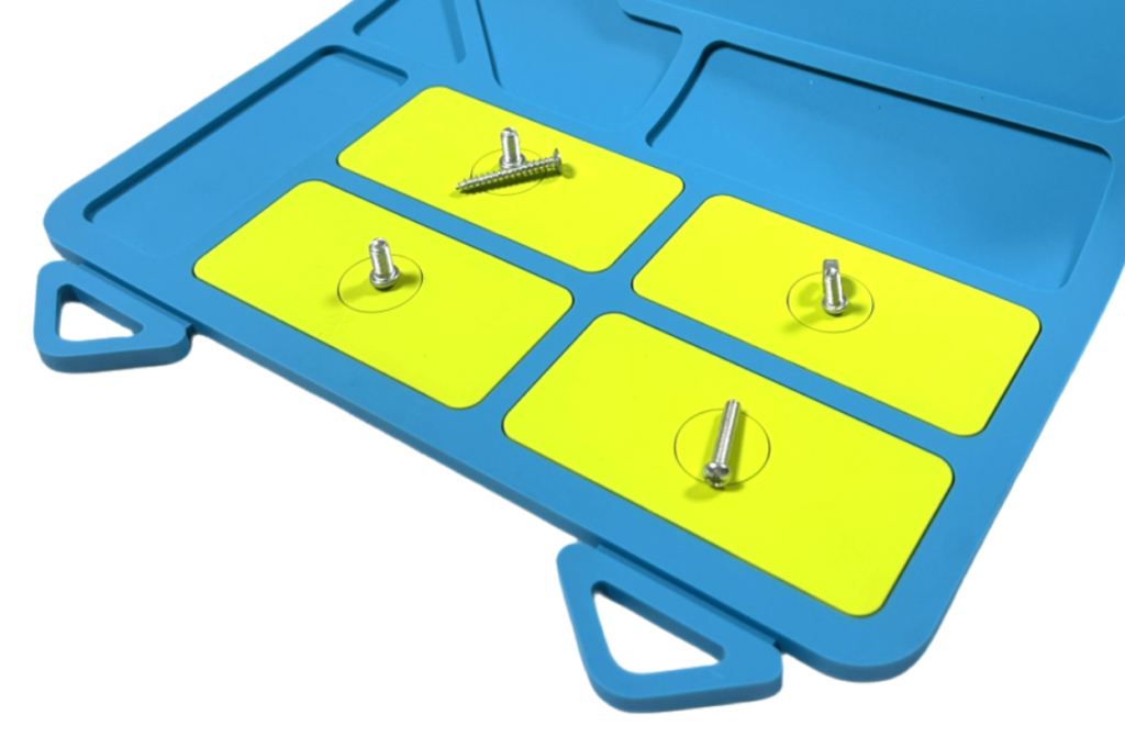 gun repair mat with magnetic