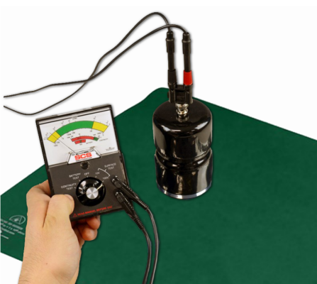 Test antistatic value