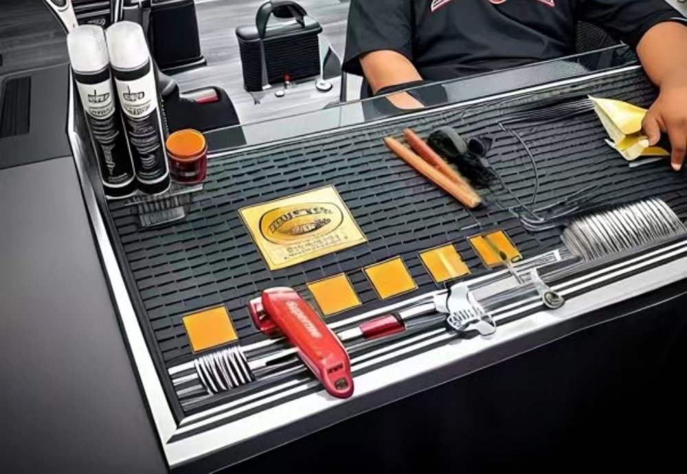 anti-scalding barber mat