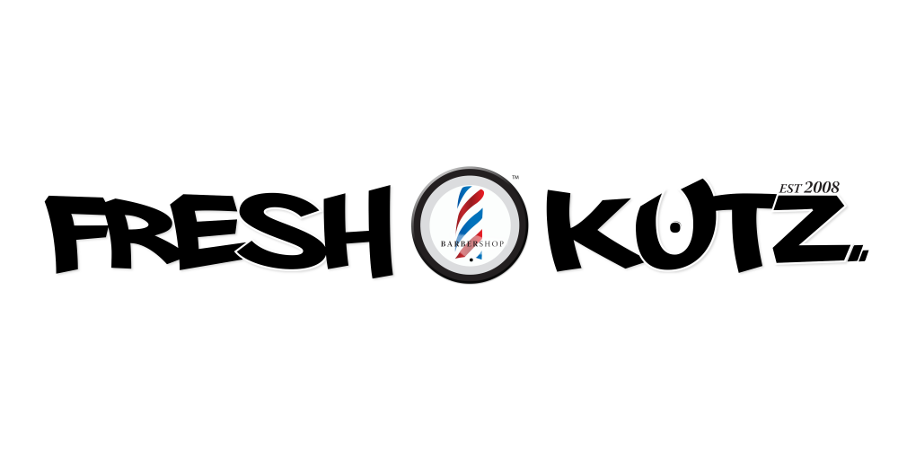 barber mat logo design draft