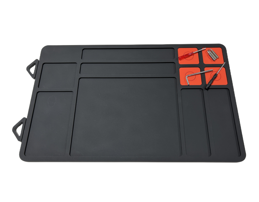 gun cleaning mat with magnetic