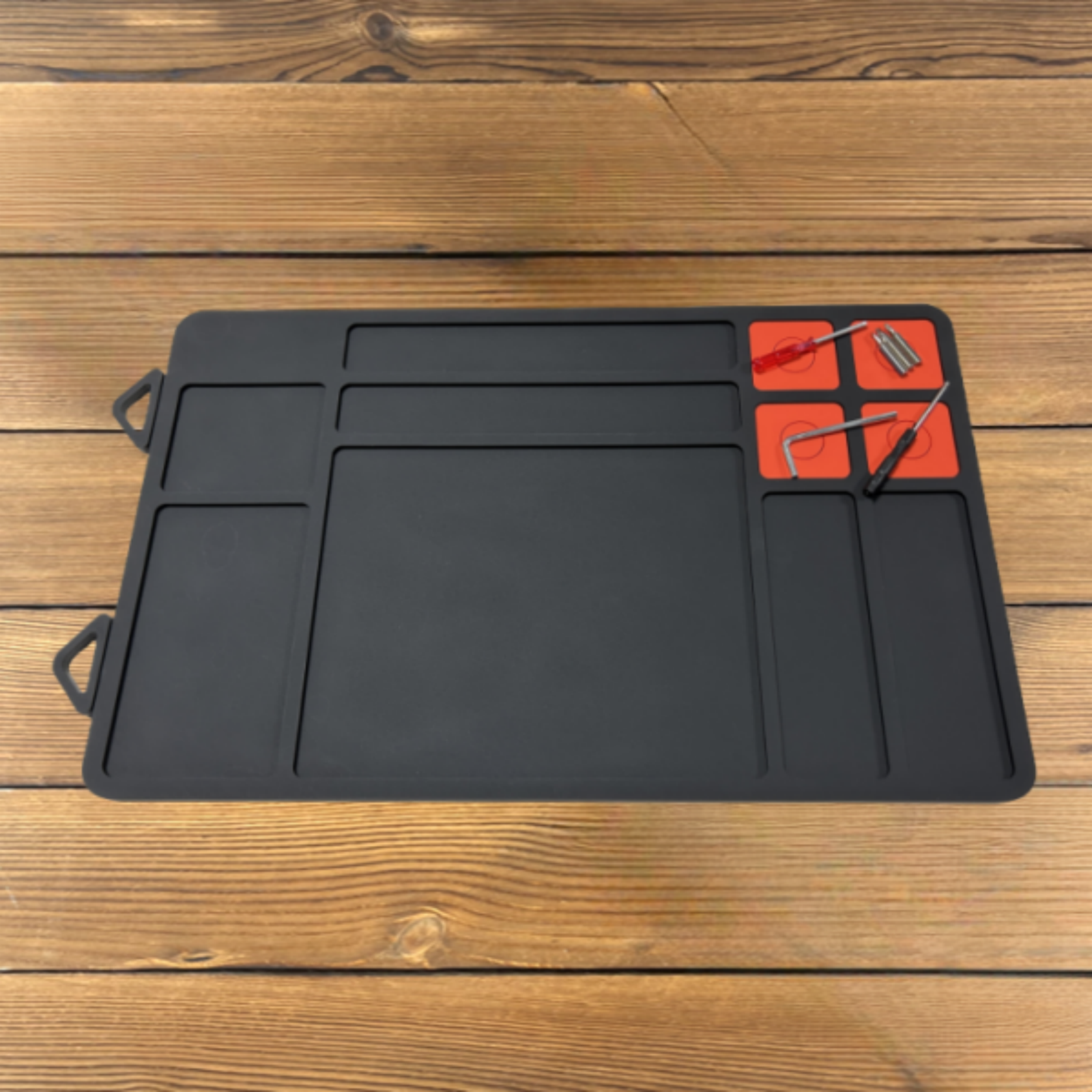 gun cleaning mat with magnetic