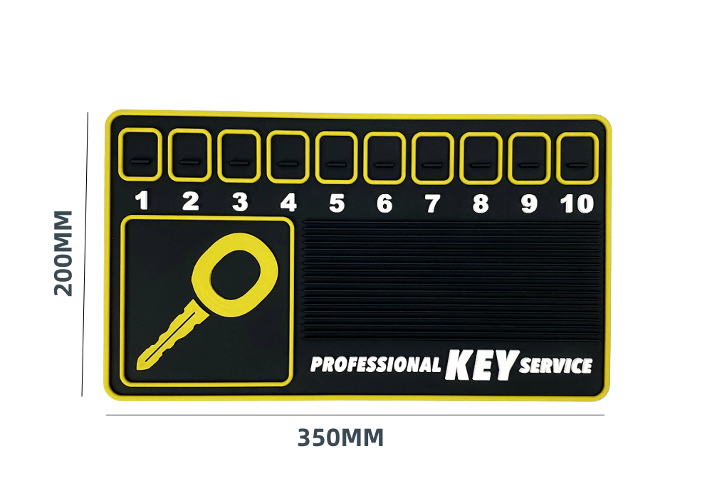custom logo key mat