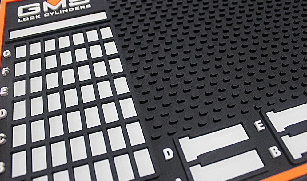 Antiskid Locksmith Pinning Mats