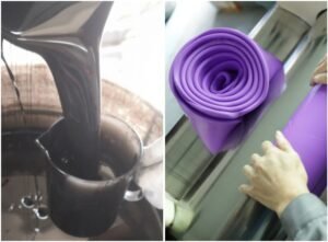 silicone and pvc material