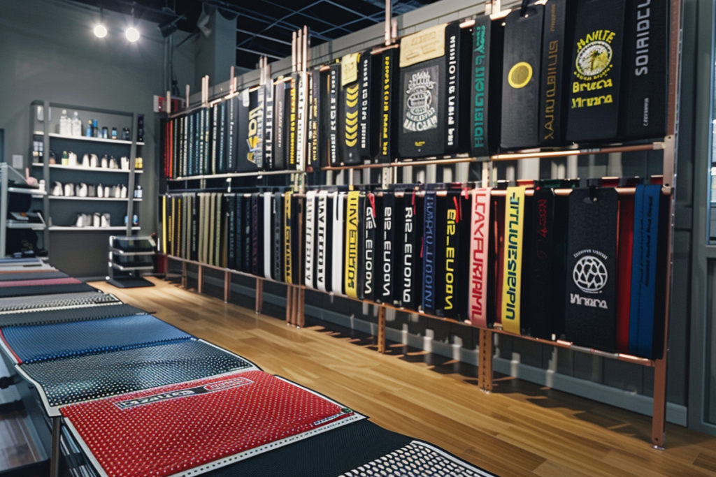 clean and tidy sample room