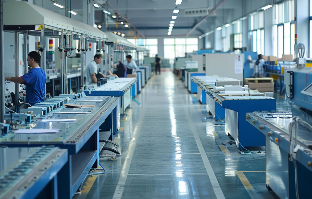 transform an existing factory production line